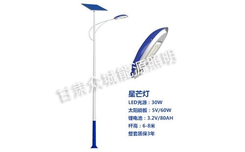 聂荣太阳能路灯核心技术参数解读